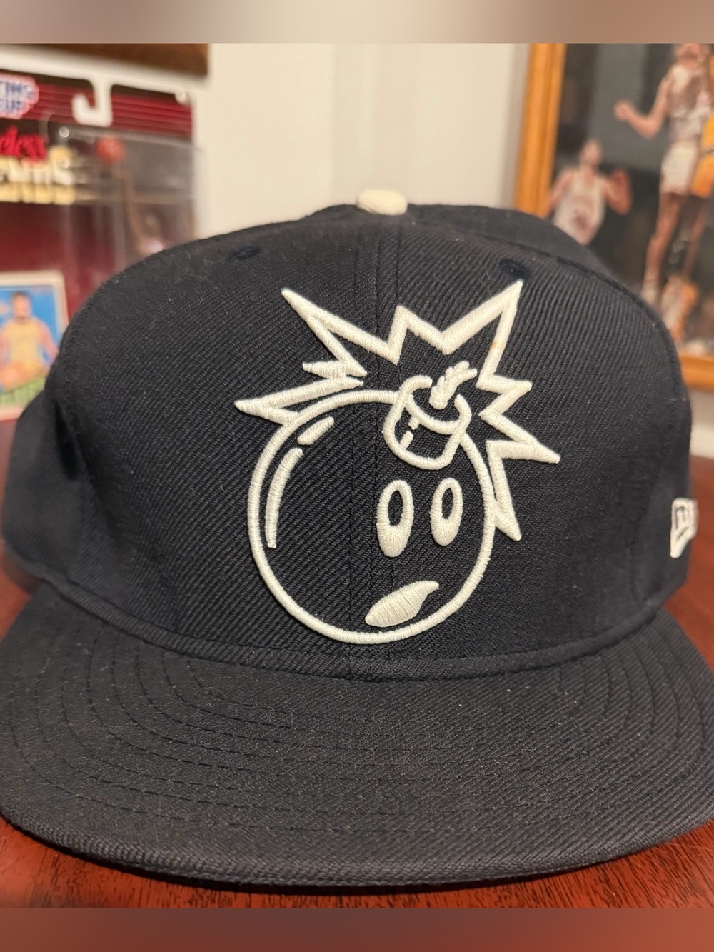The Hundreds x New Era Navy Fitted w/ Enamel Pin Sz 7 5/8